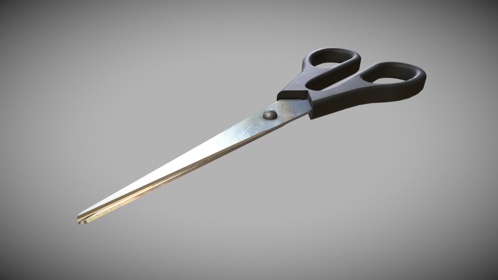 Scissor - Download Free 3D model by Francesco Coldesina (@topfrank2013) 3d model