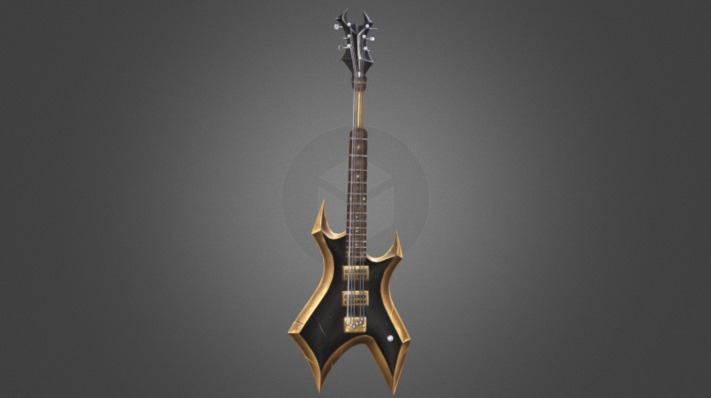 Let`s rock!
Stylized weapon inspired by - BC Rich Warlock 3d model