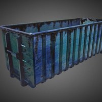 Container metal, iron, container