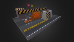 Road Props road, props, parking, barricades, racing