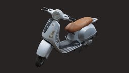 Vespa 125 GRIS 125, vespa, gris, tourismo, realitycapture