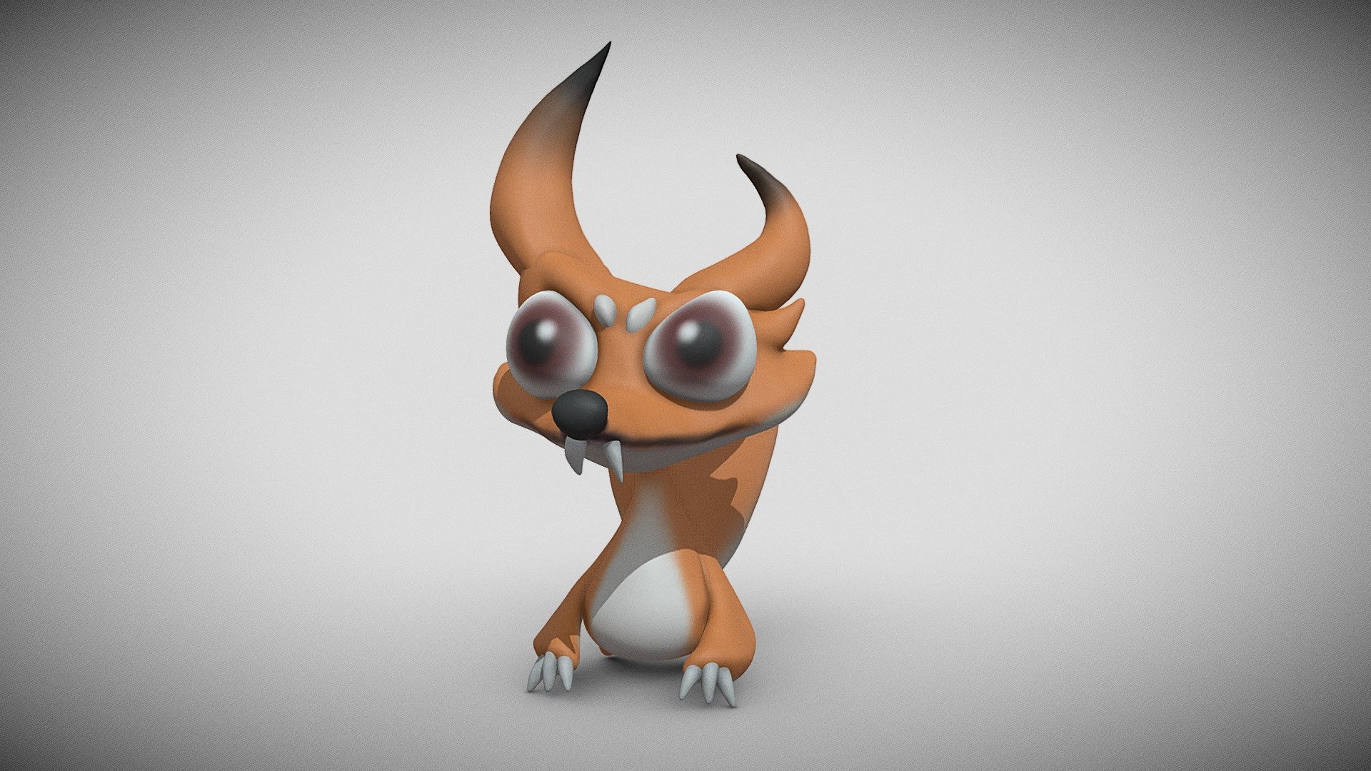 fox figure toy - fox - Buy Royalty Free 3D model by migo1942 3d model