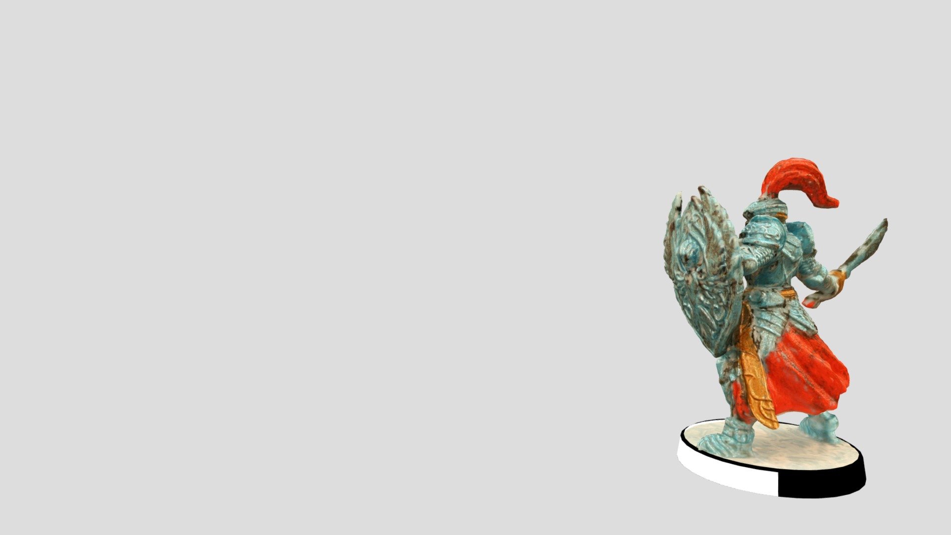 These warriors were once elite soldiers of Elethorn. They now serve the powers of Dread, who magnify their already potent magic and combat prowess 3d model