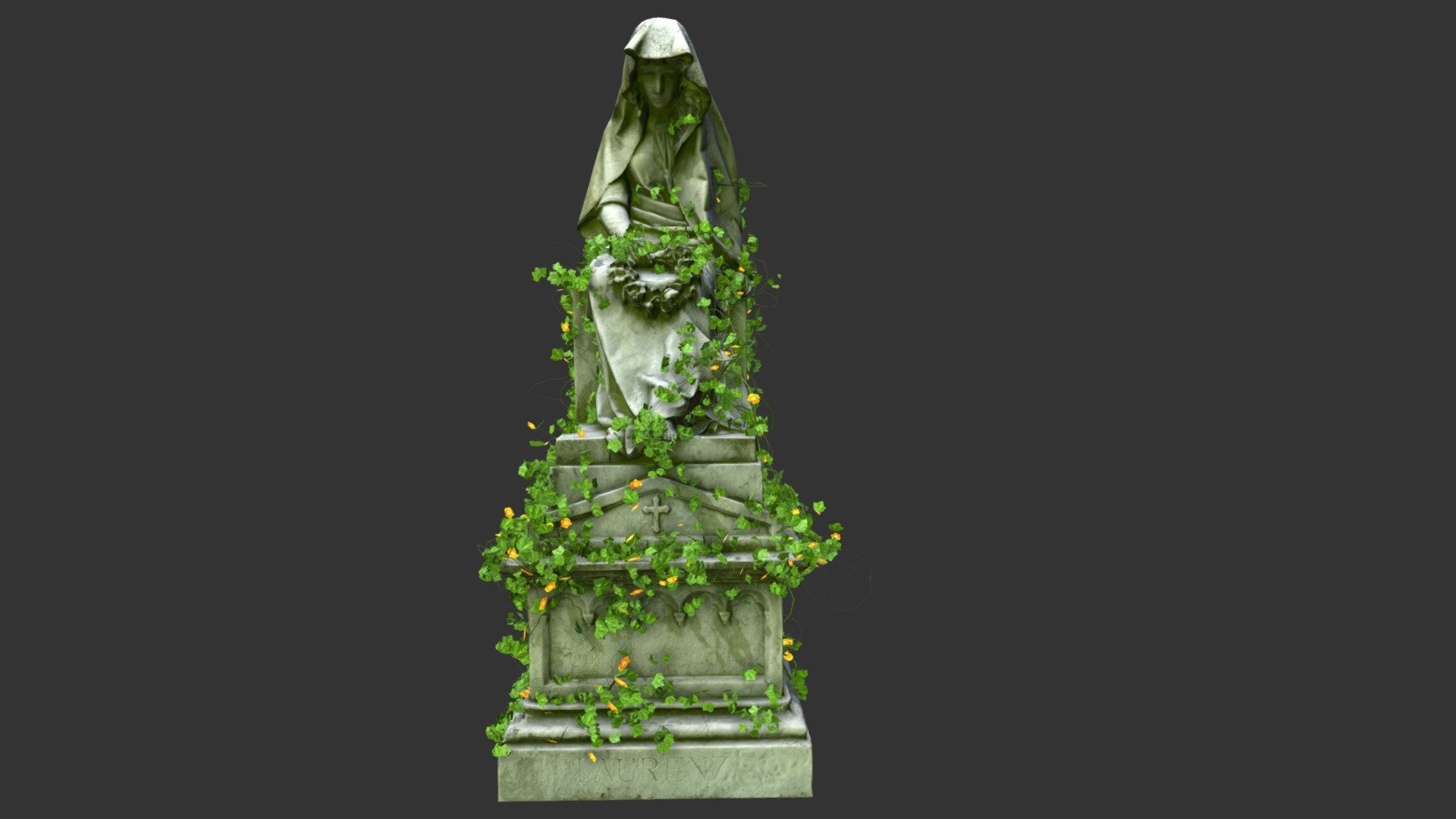 Statue 001 - 3D model by josluat91 3d model