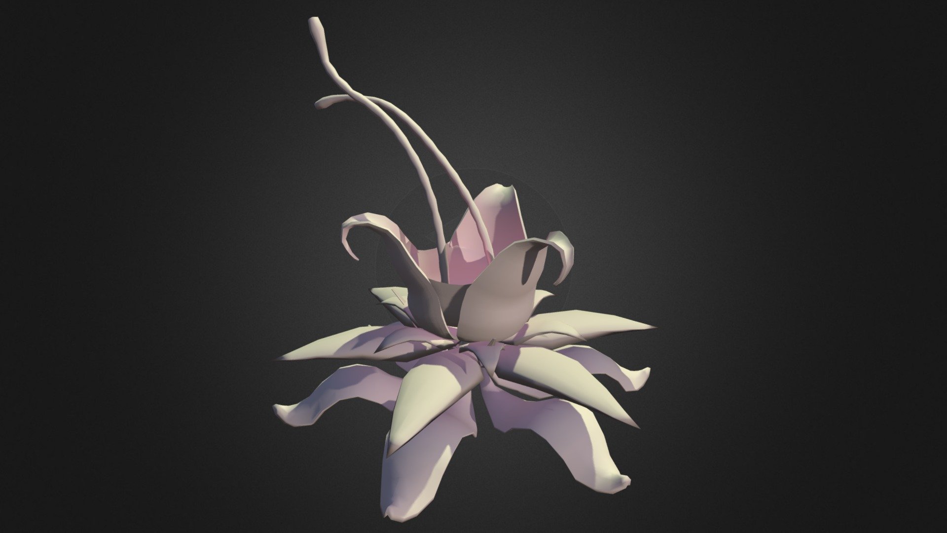 Alien creature model I made back in 2017 for a 3D animation class in university. I drew many concepts before modeling this, and later I even animated it floating around and hunting prey 3d model
