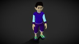 Cartoon Boy toon, chibi, anim, character