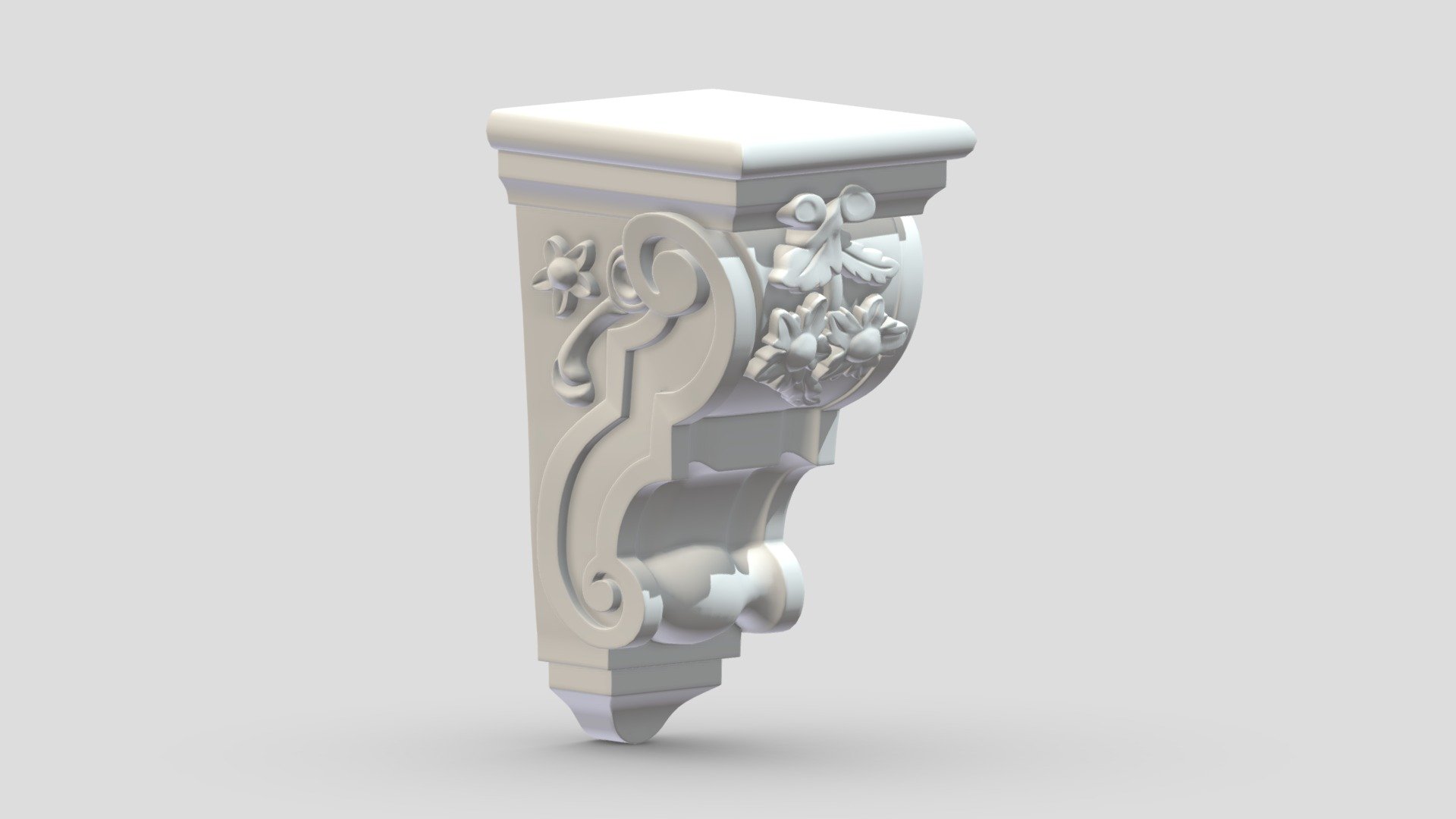 Hi, I'm Frezzy. I am leader of Cgivn studio. We are a team of talented artists working together since 2013.
If you want hire me to do 3d model please touch me at:cgivn.studio Thanks you! - Scroll Corbel 35 - Buy Royalty Free 3D model by Frezzy3D 3d model