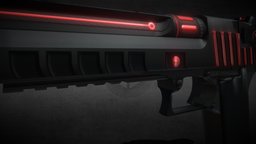 Desert Eagle | Obliterator cyberpunk, neon, pistol, csgo, deagle, counter-strike-global-offensive, counter-strike, desert-eagle, sci-fi-weapon, scifi, sci-fi, futuristic, gun, noai