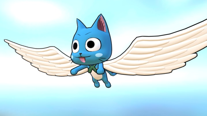 Happy from Fairy Tail. Check this model also at: -link removed- - Happy - 3D model by laczabetyar 3d model