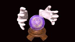 Fortune of Mystery fortune, teller, substancepainter, substance, practice