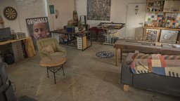 Indoor Workspace Scene Berlin workspace, indoorscan, photogrammetry, 3dscan, noai
