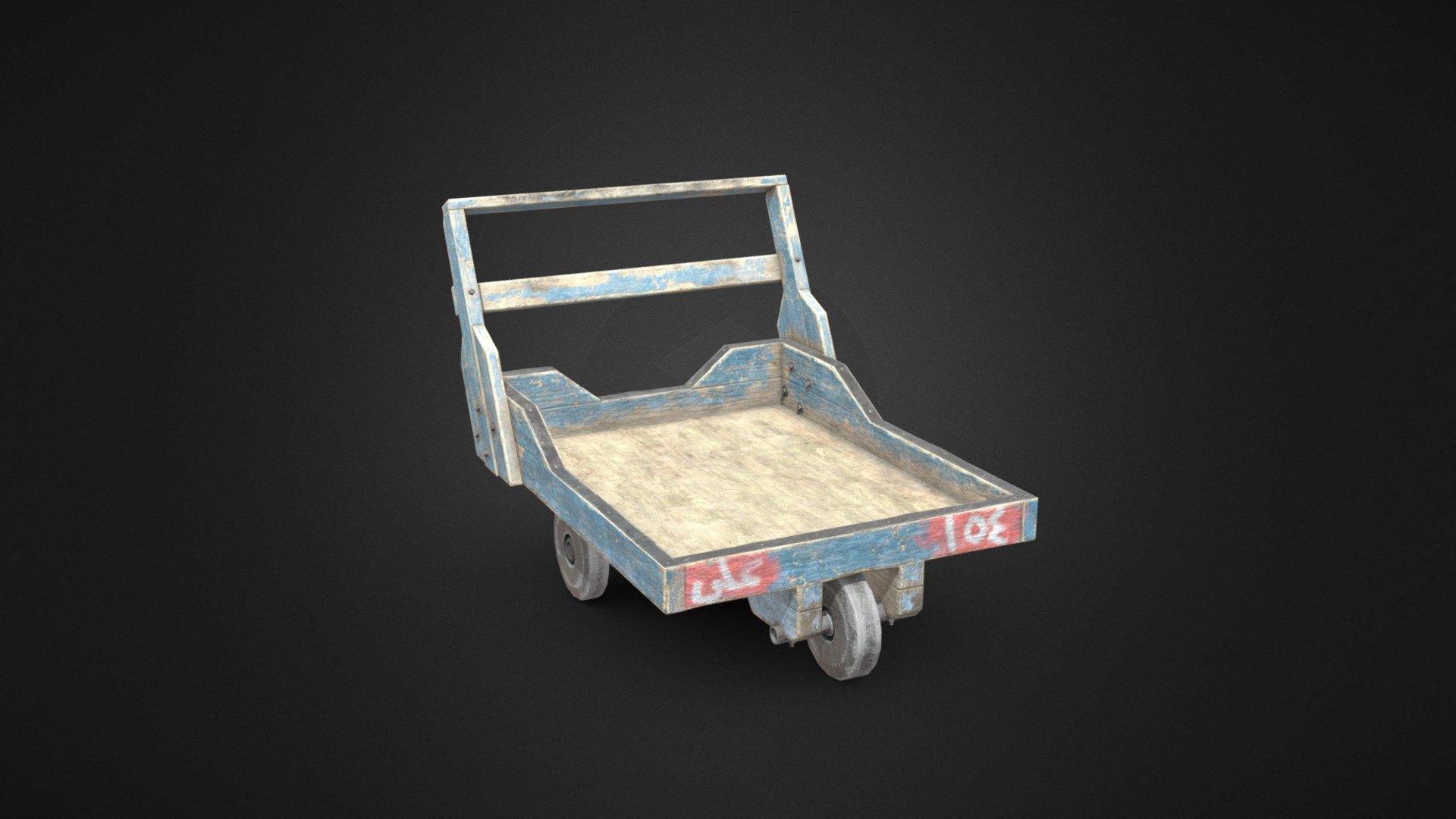 Trolly - 3D model by Nugreon 3d model