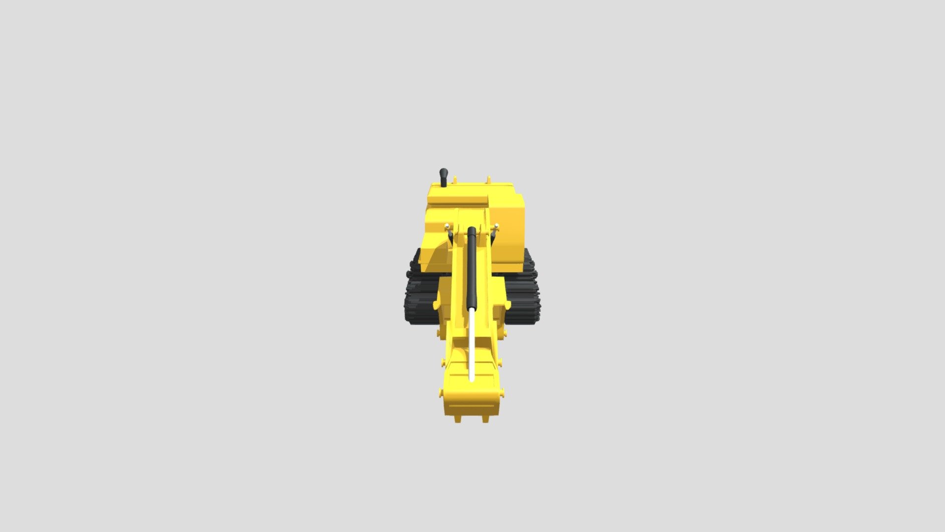 Excavator for 3D animation work, mining construction. Dams, Dumps, PADs, Roads 3d model