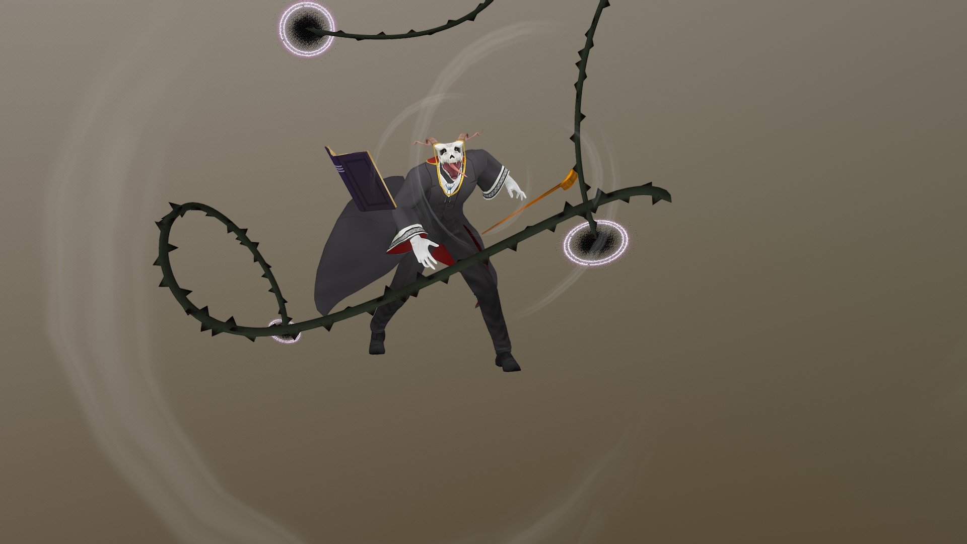 Very favorite bone daddy mage in 3d form now you're welcome - Ancient Magus Bride:Elias Ainsworth - 3D model by EverydayTurkey 3d model