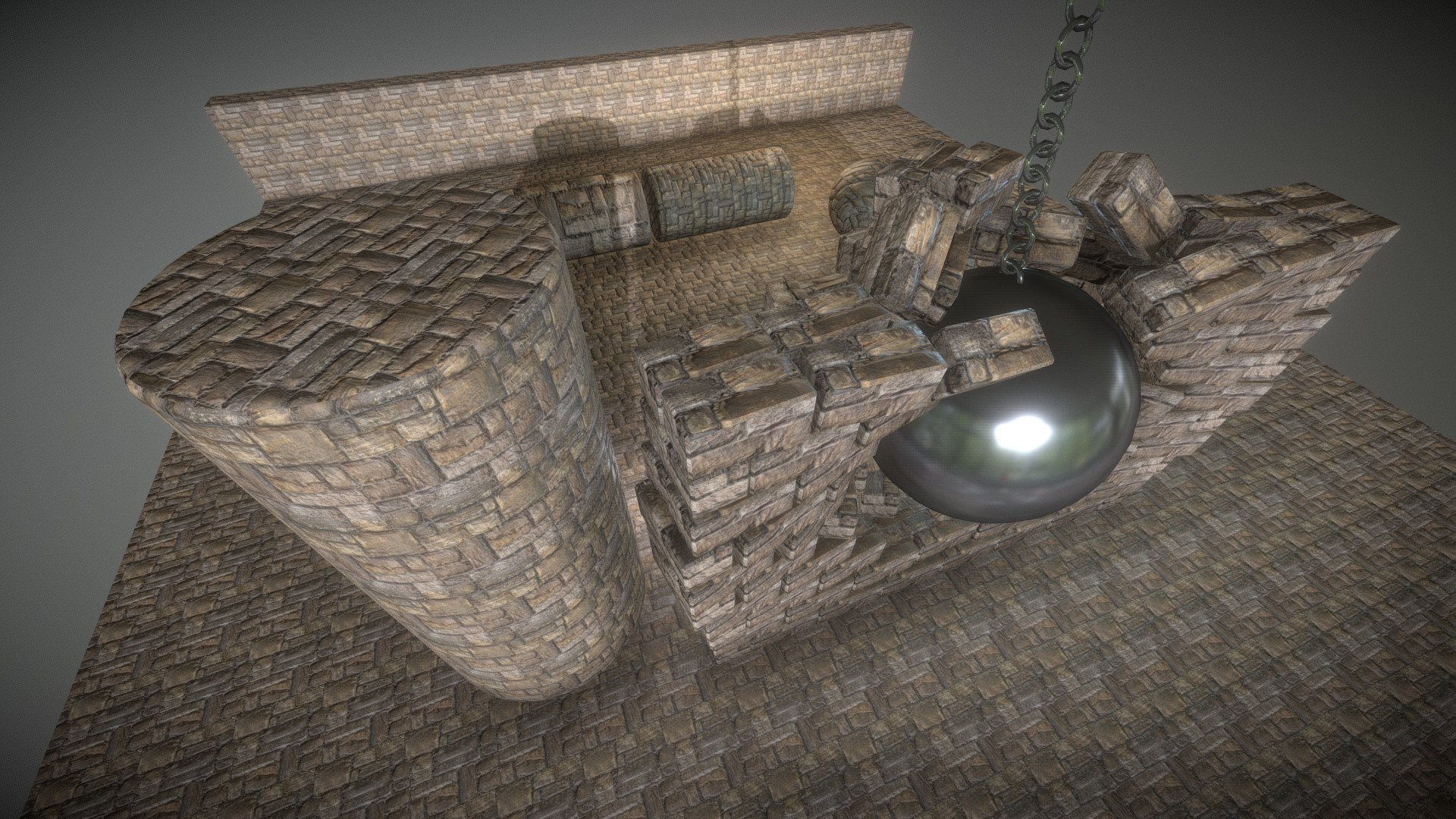 Here is a seamless and tileable texture set for stone walls or stone floors. 

Texture size 4k. 







Photographed and later edited with Blender.

Texture type included:




Normal

Diffuse 

Ao

Roughness
 - Stone Wall / Floor | Texture Set (3) - Buy Royalty Free 3D model by VIS-All-3D (@VIS-All) 3d model