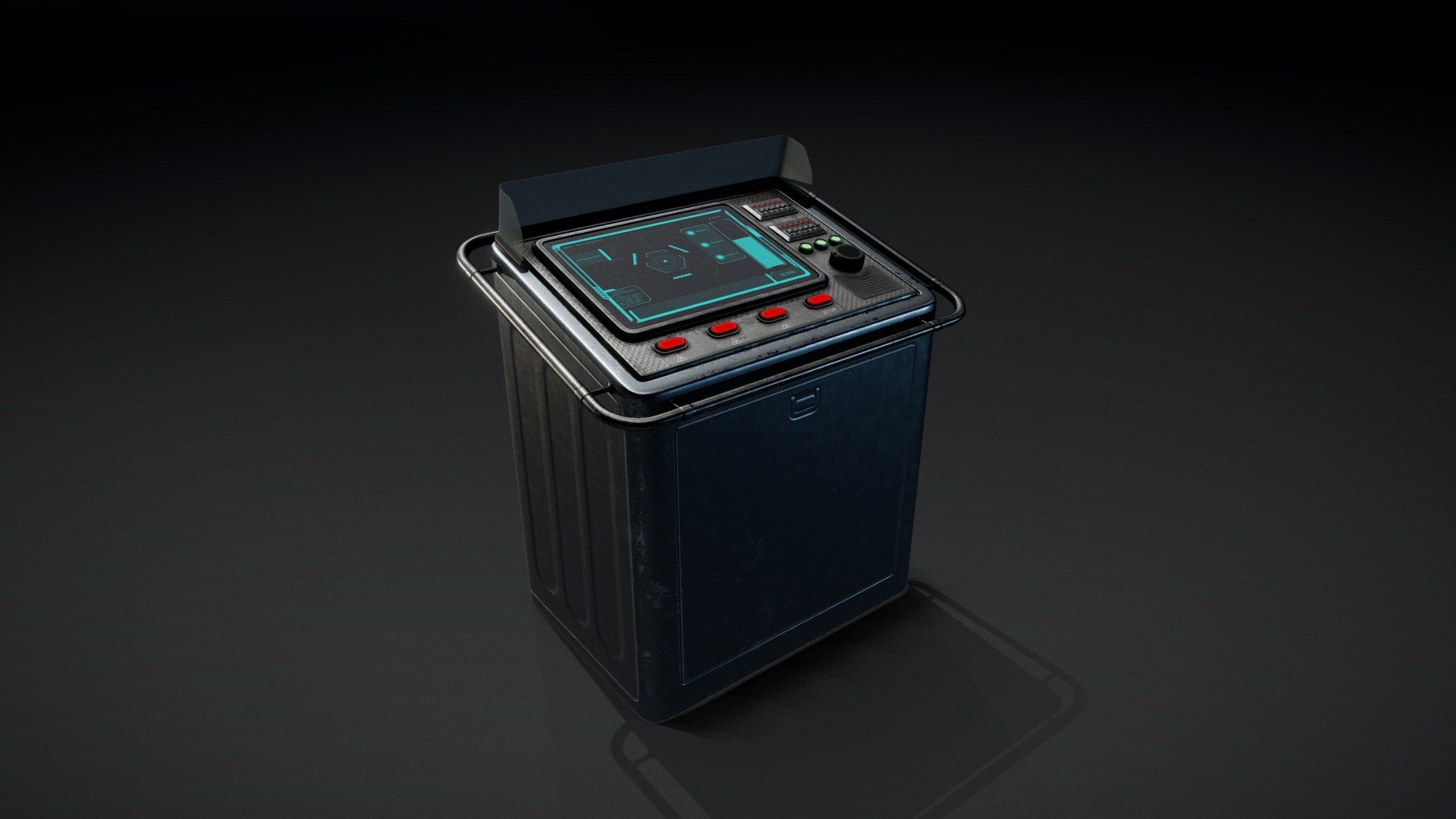 Control Panel - Download Free 3D model by Alexander_Borisevich (@boriseviav) 3d model