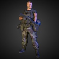 Airborne Hero gamedev, gameart, gameasset, gamemodel, gamecharacter, gameready
