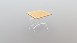 Merano Table fbx, substancepainter, blender