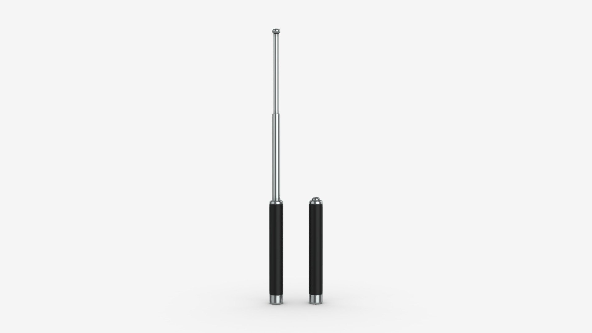 Baton telescopic metal - Buy Royalty Free 3D model by HQ3DMOD (@AivisAstics) 3d model