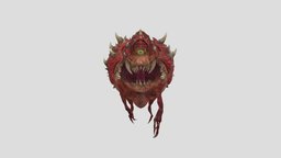 Cacodemon 5, 4, 7, doom, 6, 64, 2, 3, 16, eternal, 2016, 1