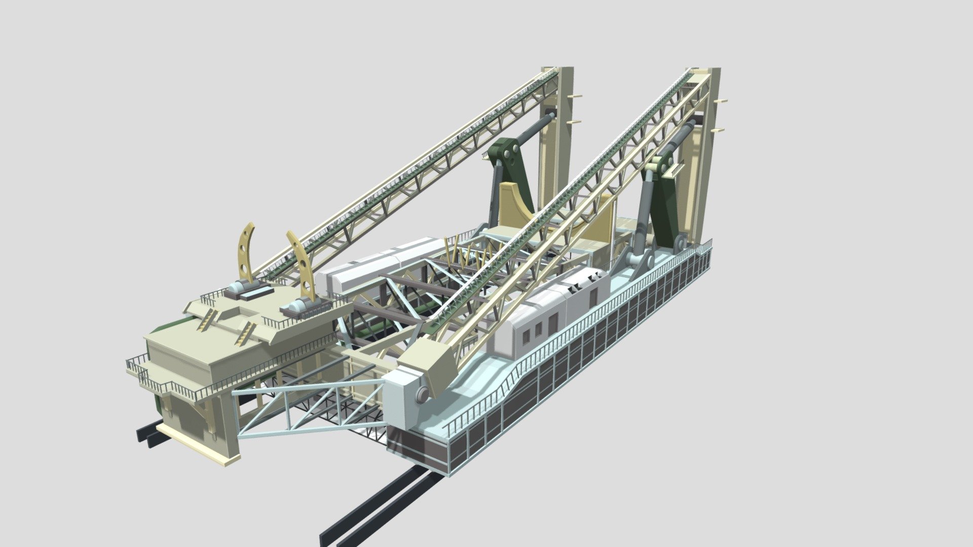 N-1 rocket_installer - Download Free 3D model by petrobus (@peterobus) 3d model