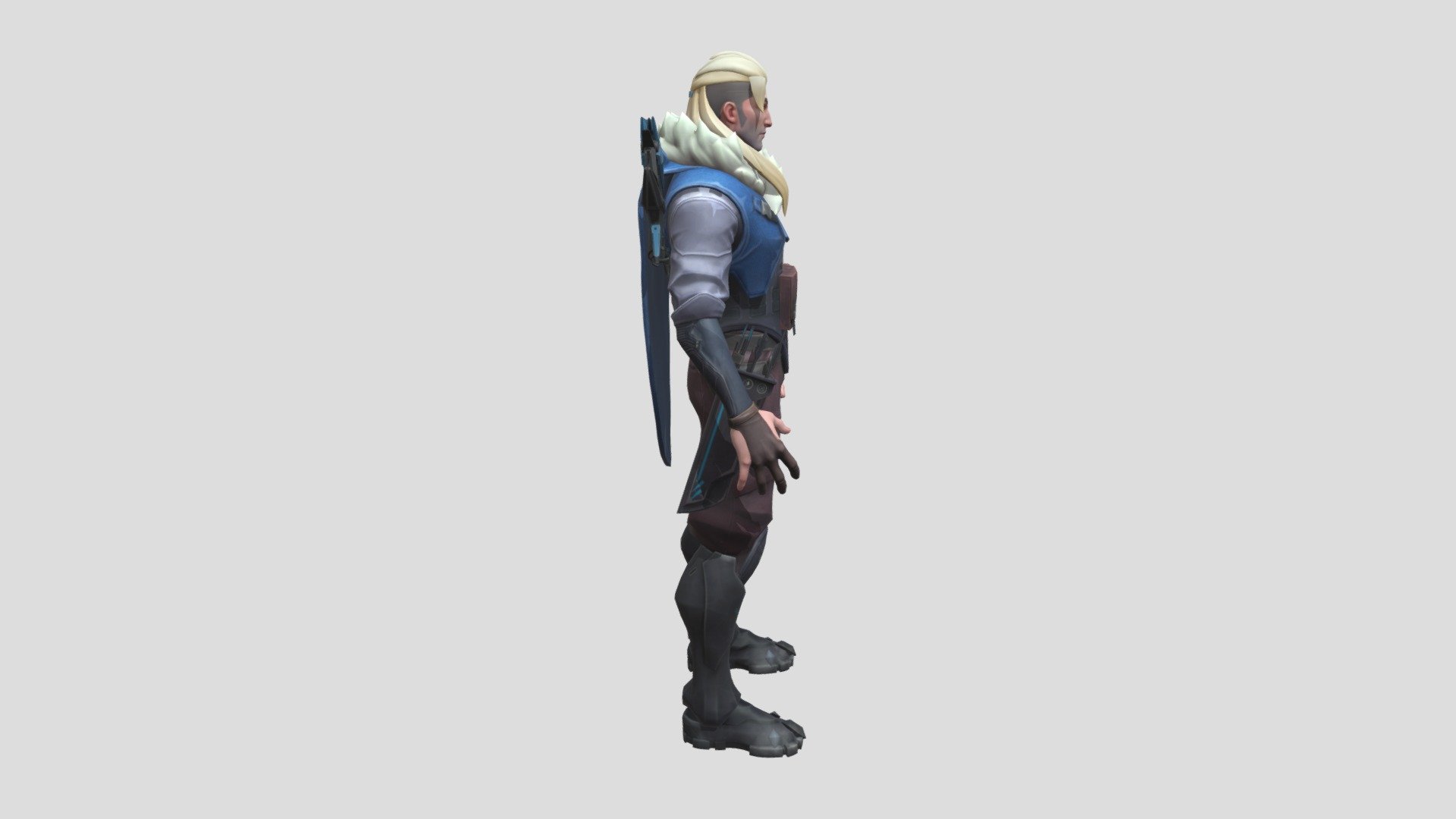 I will add Animations later! Discord: Yung Samzy#0001 - Sova (Valorant Character) - 3D model by BruhMome 3d model