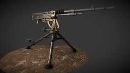 Hotchkiss Mle 1914 on Tripod | WW1 French MMG world, one, french, medium, great, machine, ww1, premiere, guerre, mondiale, gun, war, guns, mmg