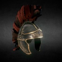 ROMAN HELMET 3dsmax-3d-coat