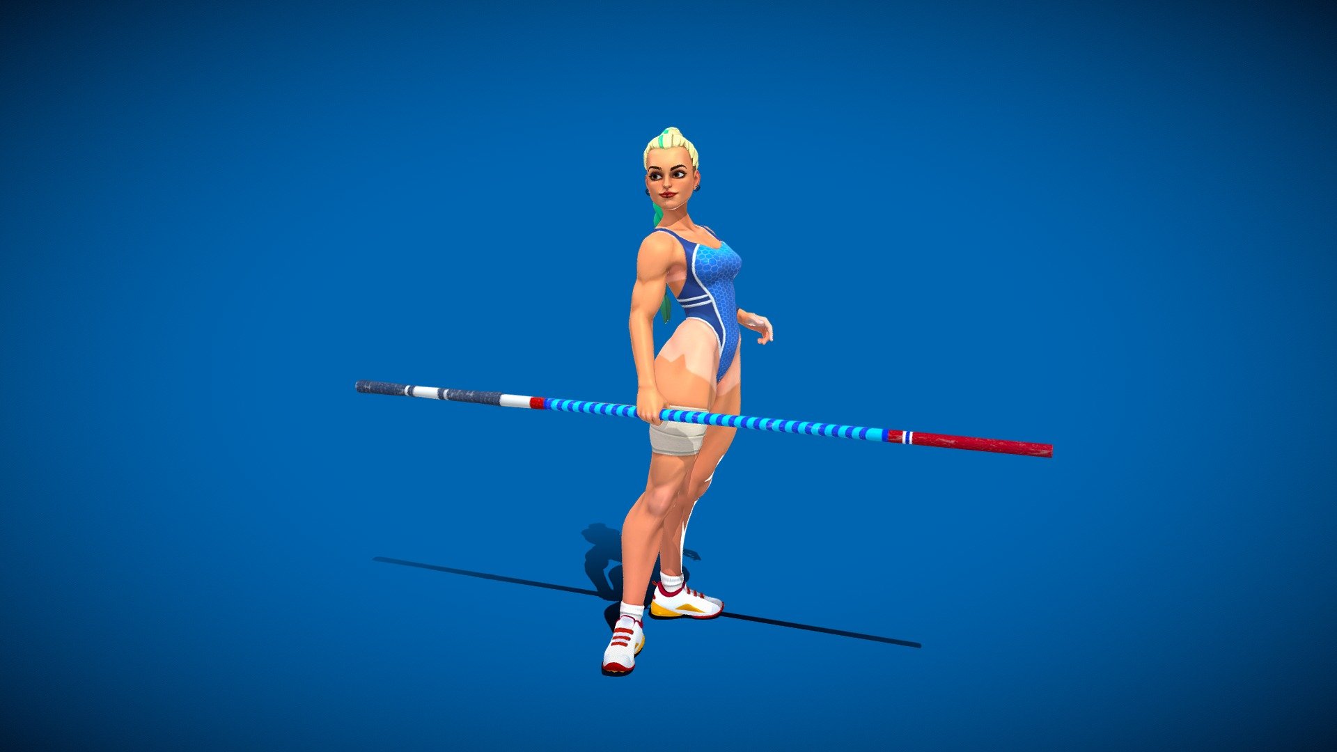 Our new 3D project is up! Our team has worked on this task starting from the initial concept to modeling, rigging and animating!
For more 3D artwork check out our recent portfolio updates:
https://www.artstation.com/grafit/albums/7818012 - Gymnast 3D Model - 3D model by grafit (@studio_grafit) 3d model
