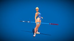 Gymnast 3D Model
