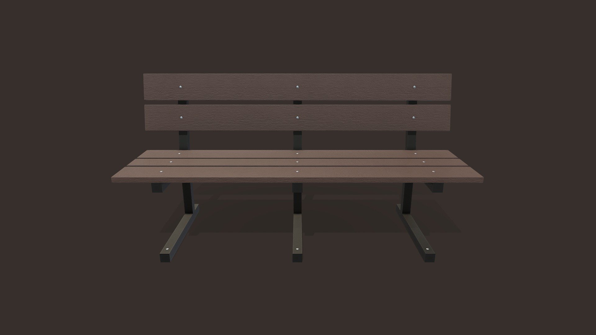 Park Bench  is a model that will enhance detail and realism to any of your rendering projects. The model has a fully textured, detailed design that allows for close-up renders, and was originally modeled in Blender 3.5, Textured in Substance Painter 2023 and rendered with Adobe Stagier Renders have no post-processing.

Features: -High-quality polygonal model, correctly scaled for an accurate representation of the original object. -The model’s resolutions are optimized for polygon efficiency. -The model is fully textured with all materials applied. -All textures and materials are included and mapped in every format. -No cleaning up necessary just drop your models into the scene and start rendering. -No special plugin needed to open scene.

Measurements: Units: M

File Formats: OBJ FBX

Textures Formats: PNG 4k - Park Bench - Buy Royalty Free 3D model by MDgraphicLAB 3d model