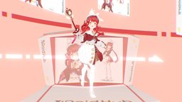 VRM model : 安赫尔 Angelos vrchat, vrmodel, vtuber, vrm, vtuber-commission