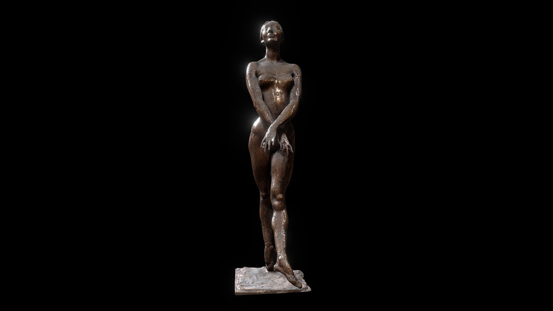 Francesco Messina (fonte wiki)
Dal 1922 iniziò ad esporre regolarmente le sue opere alla Biennale Internazionale d'Arte di Venezia e tra il 1926 e il 1929 partecipò alle esposizioni del gruppo artistico Il Novecento Italiano a Milano. Nel 1932 si trasferisce a Milano, dove ottiene dopo un concorso nazionale, nel 1934 la cattedra di scultura presso l'Accademia Brera di cui divenne, dopo soli due anni, il direttore.
(fotogrammetria) - Messina_Ballerina_6 - 3D model by e-toma 3d model