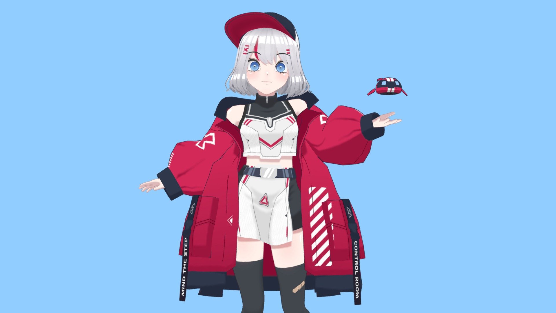 NOTE! Download the ” Additional File ” to get all file. Such as, Blend file ( Rigged &amp; Unrigged ), Fbx file ( Rigged &amp; Unrigged ), GLB file ( Rigged &amp; Unrigged )

Anime Original Character

3D model made in Blender 3.1.2 version

3D Details :
Model with Outline : Verts : 39,962 Faces : 39,843 Tris : 78,951

Model without outline : Verts : 20,440 Faces : 17,213 Tris : 34,042 - Vermell - Anime Girl Character - Buy Royalty Free 3D model by ridho.mnf 3d model