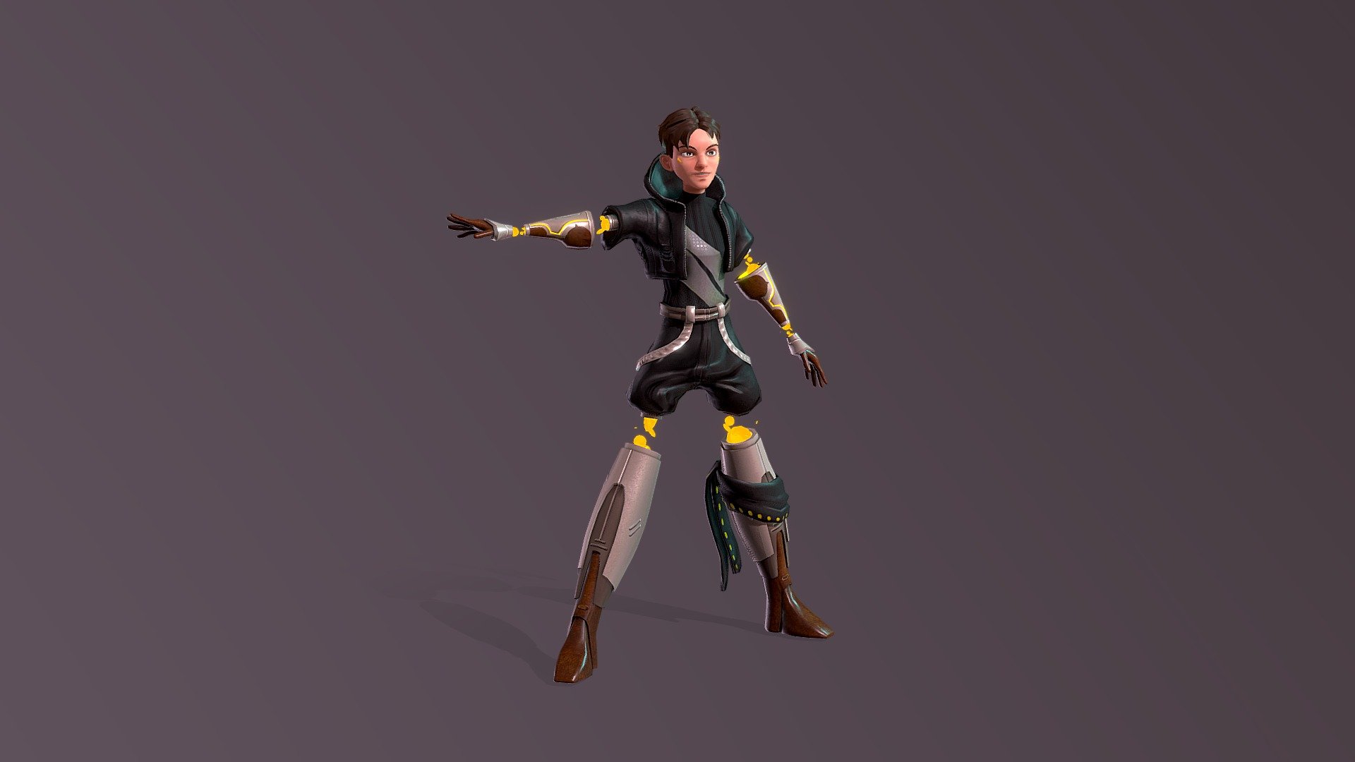 Concept by Ines Toczyska https://instagram.com/ines_toczyska - Ray Boy - 3D model by Danil Ivantsov (@danilivantsov) 3d model