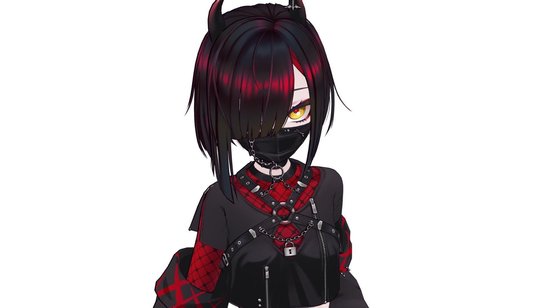 Original avatar for VRChat.
And you can check out more information on my BOOTH (usaho3go) - XEBY - 3D model by Usaho3go 3d model