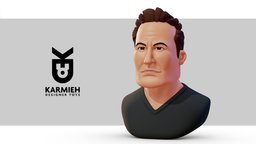 Elon Musk elon, charactermodel, elonmusk, elon-musk, characterdesign