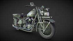 Captain America Bike bike, motorbike, motorcycle, 4k, harley, free3dmodel, motorcycles, captainamerica, harleydavidson, harley-davidson, captain-america, harley-bike, pbr, lowpoly, free, frebie