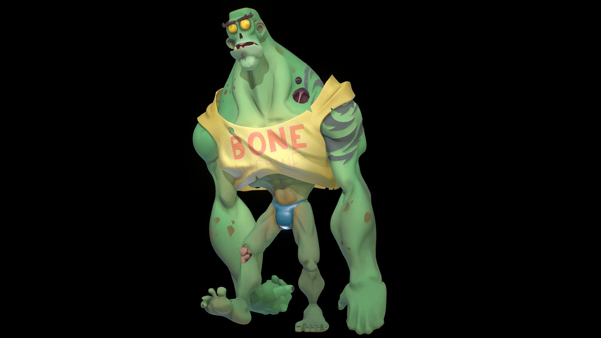 by Mike Henry
Director of Art - Bigpoint
https://www.artstation.com/artwork/BWm3D

https://www.artstation.com/dougsilva3d
https://www.instagram.com/dougsilva_3d/ - Zombie Bone Machine - Buy Royalty Free 3D model by Doug Silva 3D (@soldierfernandes) 3d model