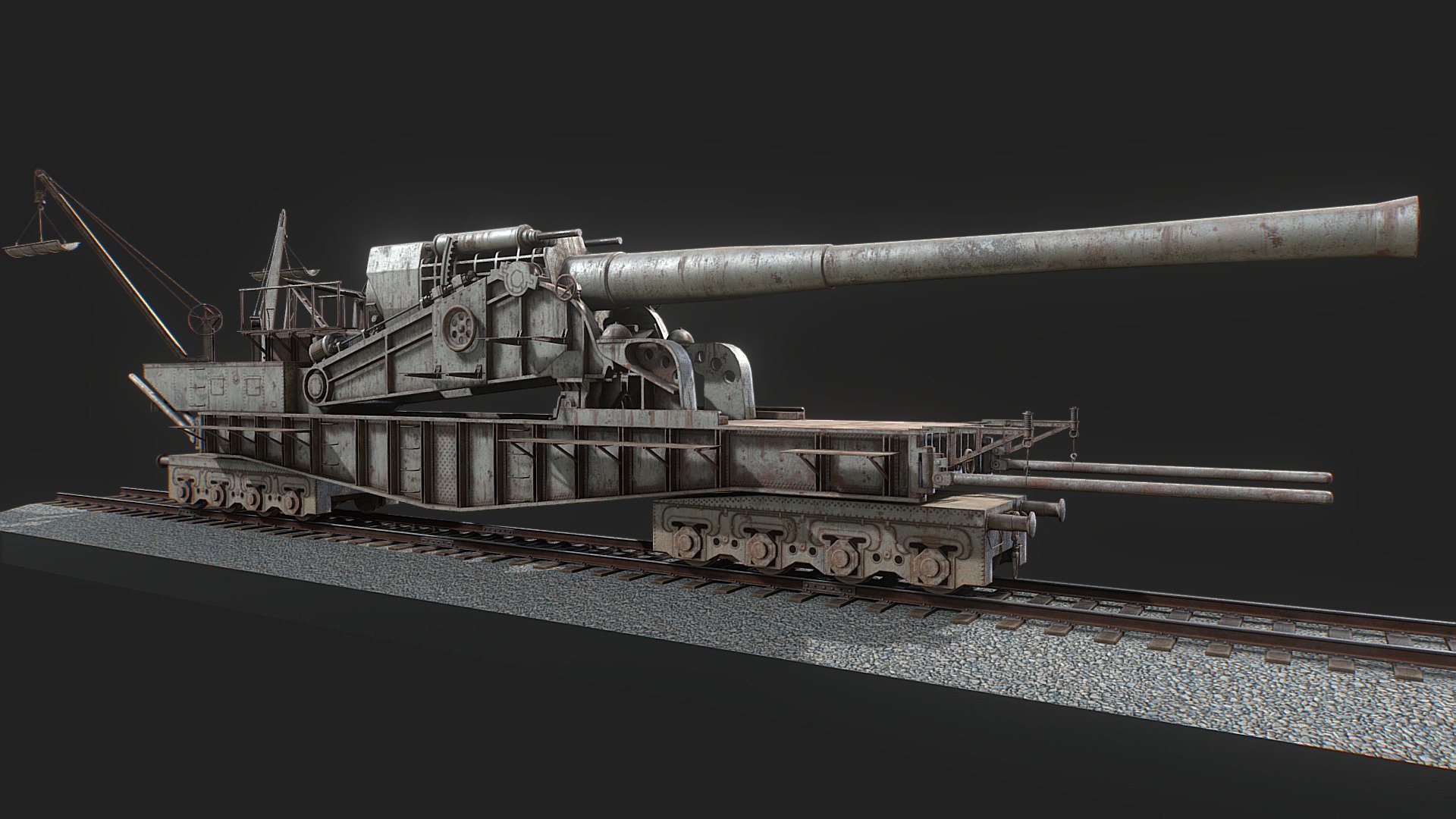 Decoration for Pathologic game

http://www.pathologic-game.com/index.php?language=en

by Ice-Pick Lodge

http://ice-pick.com/en/ - Pathologic (2018). Railway Artillery - 3D model by goldengrifon 3d model