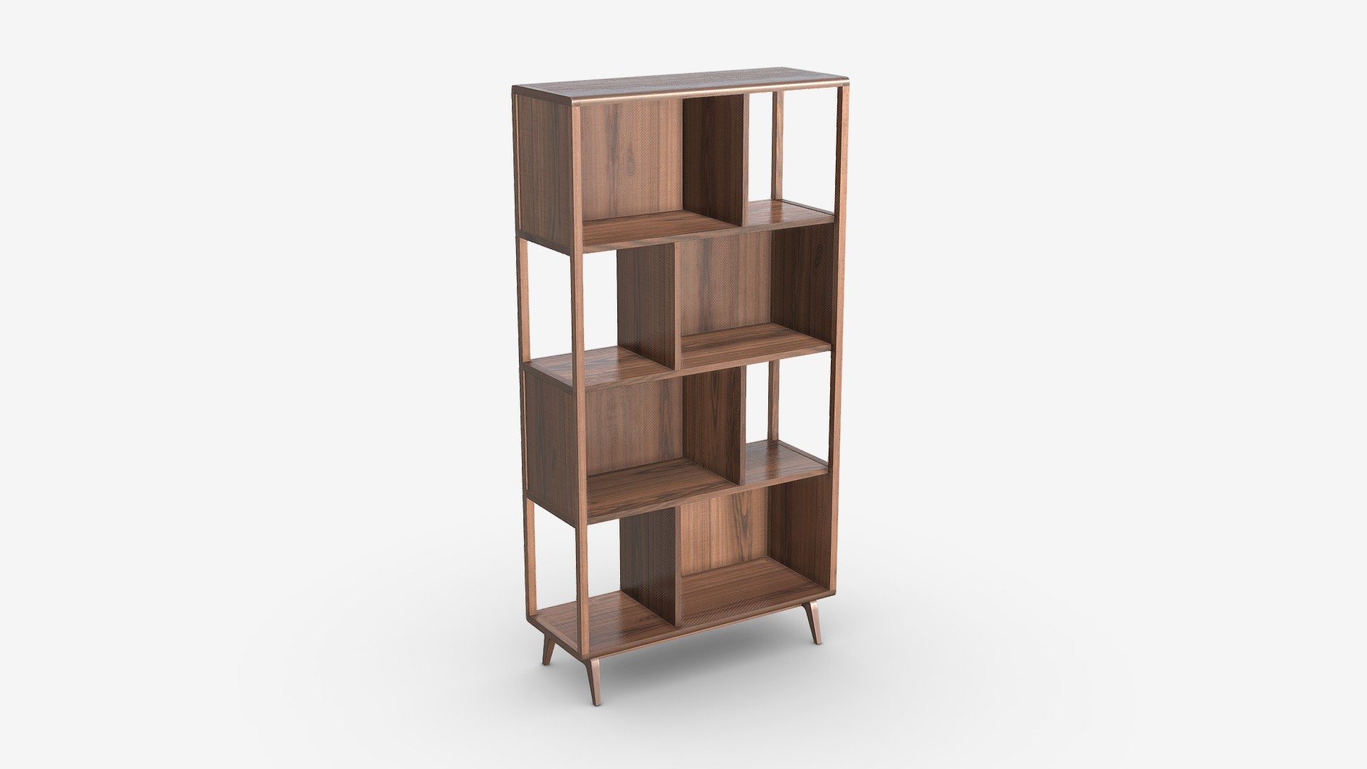 Shelving Unit Ercol Lugo - Buy Royalty Free 3D model by HQ3DMOD (@AivisAstics) 3d model