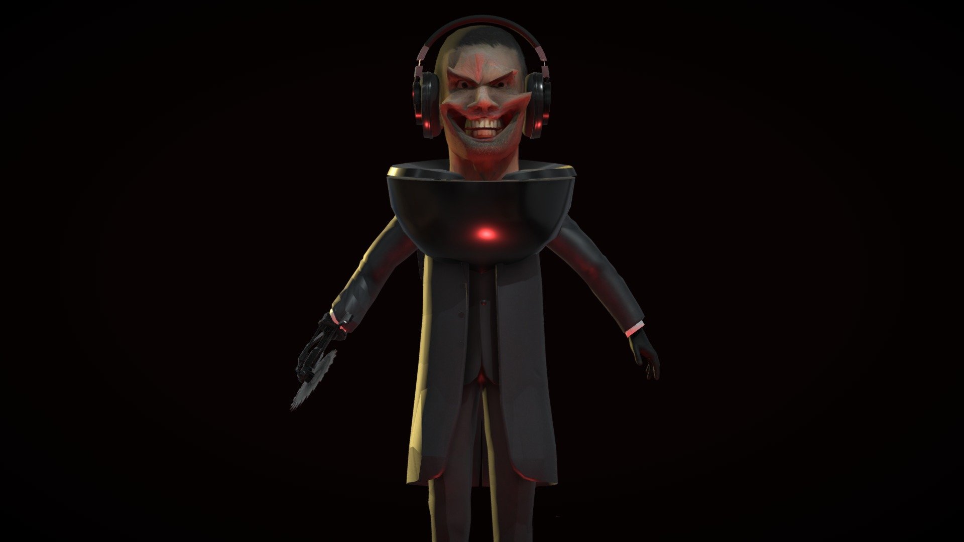 FREE
NO RIG - Man Skibidi Saw Toilet - Download Free 3D model by kev016 (@kevin__1234) 3d model