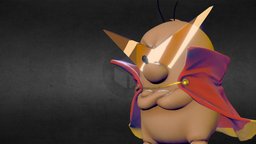 Boota pig, mole, gurren, lagann, gainax, tengen, toppa, ttgl, character, cartoon, anime, boota, molepig, gurre_lagann, tengen_toppa_gurren_lagann