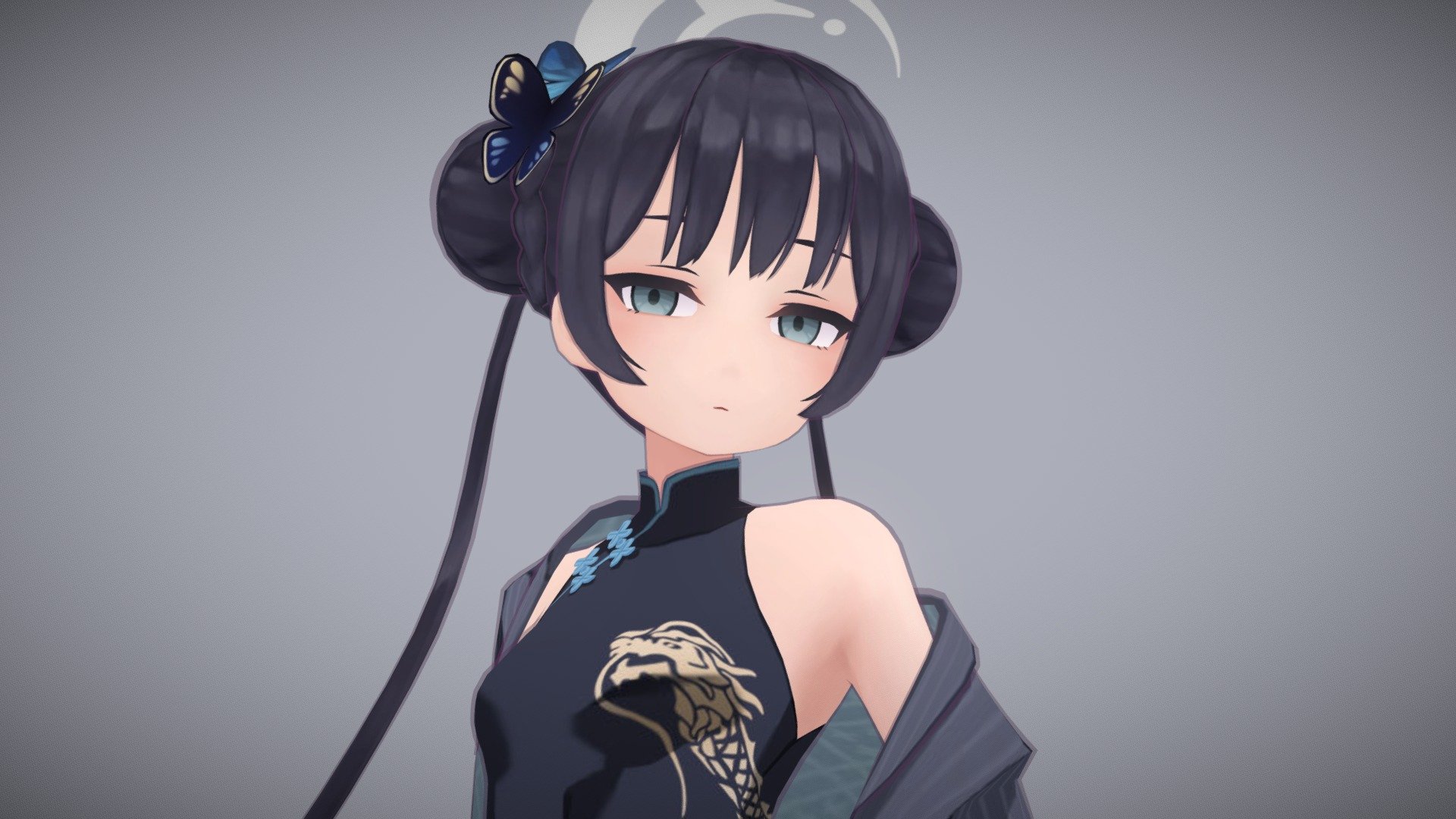 Blue Archive - Kisaki

Learn successful business works.

I want to make a cheongsam.

so cute ! ^__^



這是學習成功的商業作品3D化系列，

我想做旗袍，太可愛了!













 - Kisaki - 3D model by YAN (@YAN2017) 3d model
