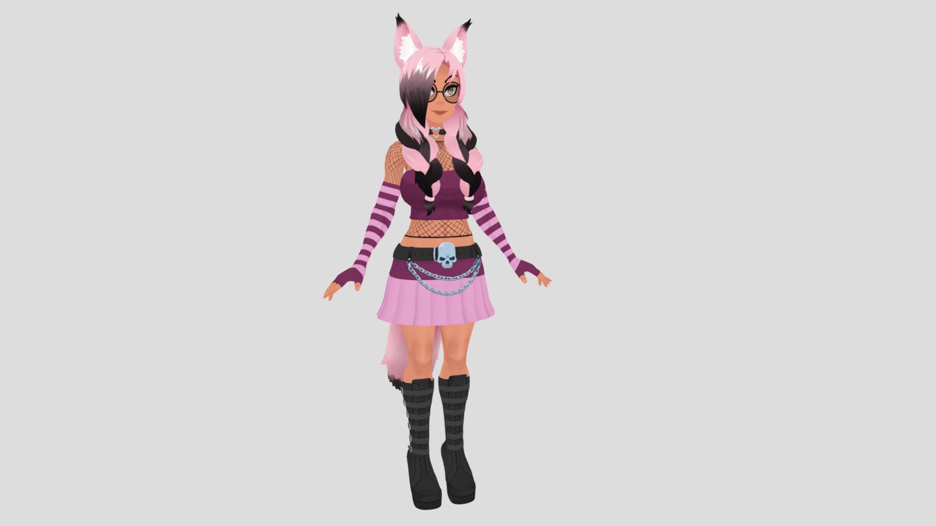 2D reference by https://twitter.com/Avernalism.
Model by me 3d model