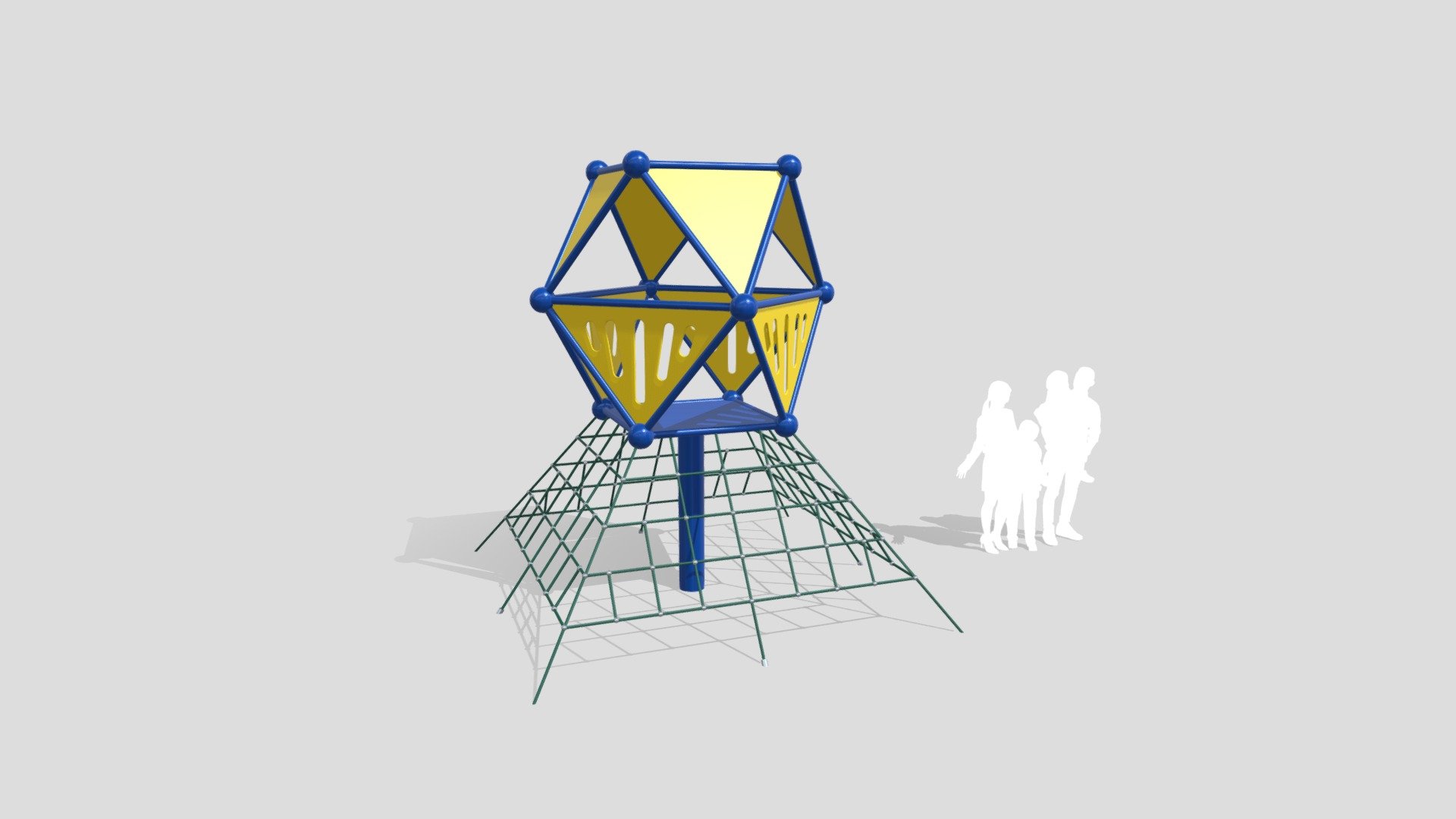A2-NE-SH101

This structure uses a simple but effective design. It serves as a modern-day fortress in any play area 3d model