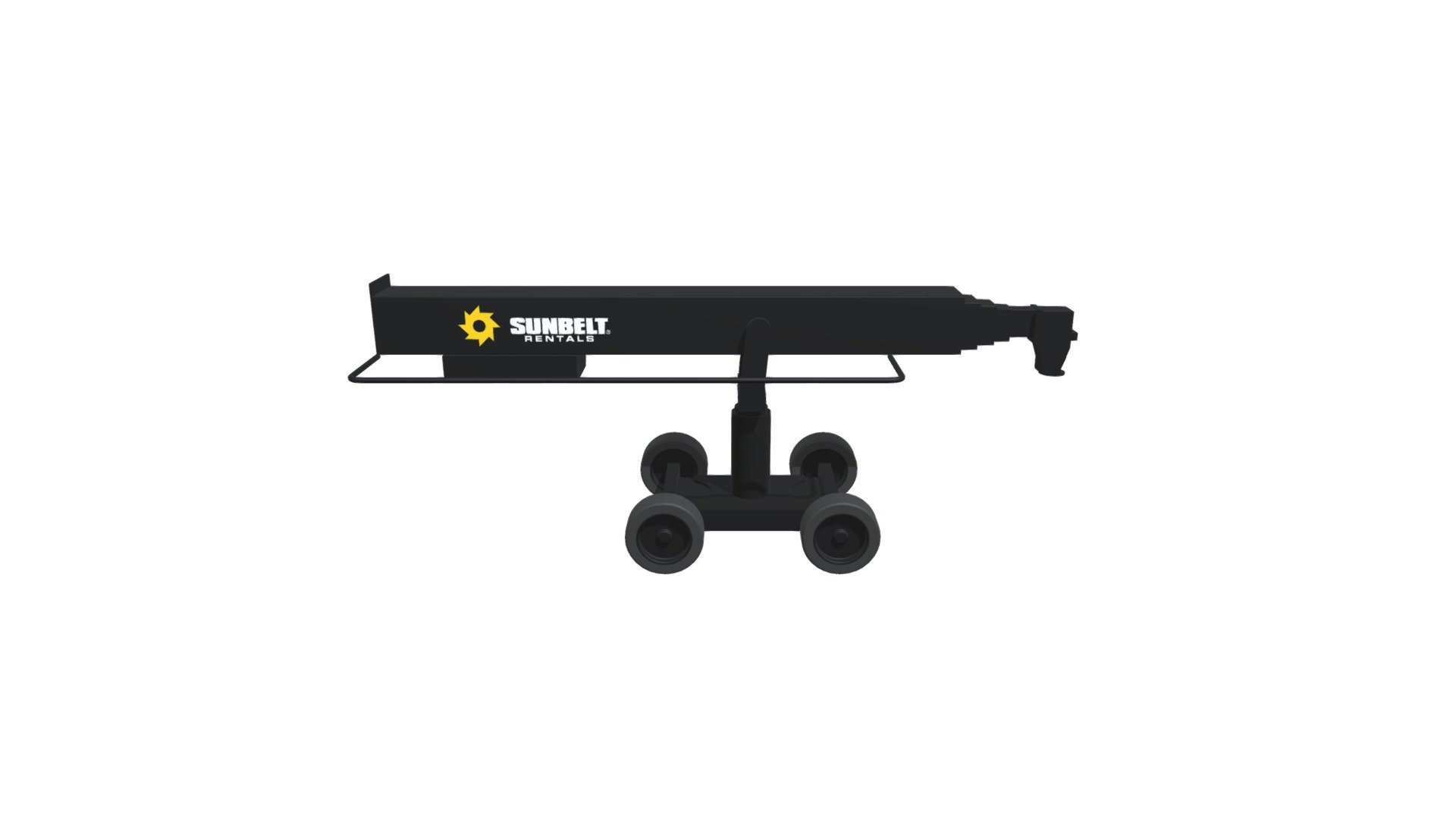 Telescopic Crane Scorpio 45 - Telescopic Crane Scorpio 45 - 3D model by bimstore (@Revitspace) 3d model
