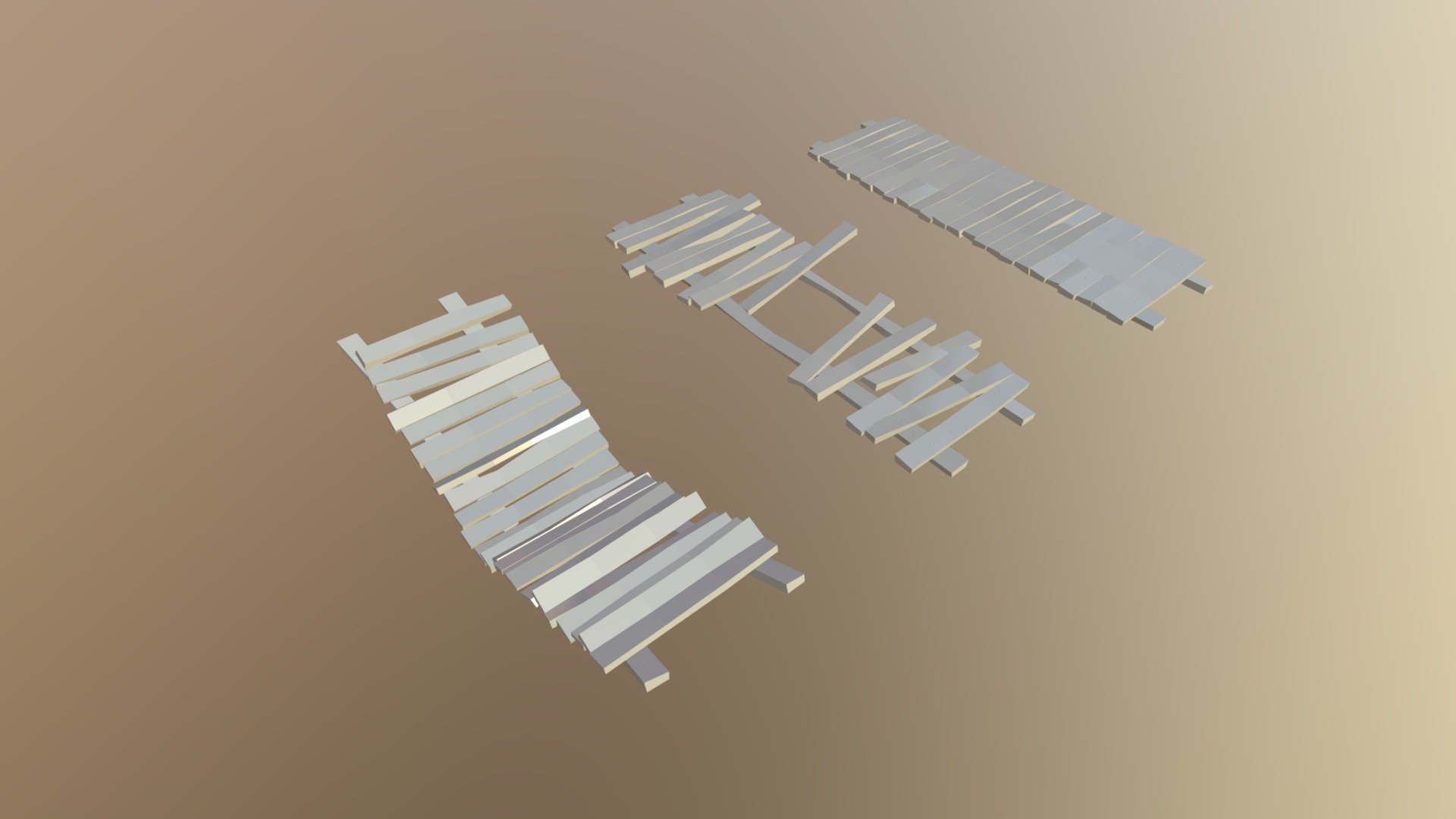 Bridges - Download Free 3D model by NimbusVine 3d model