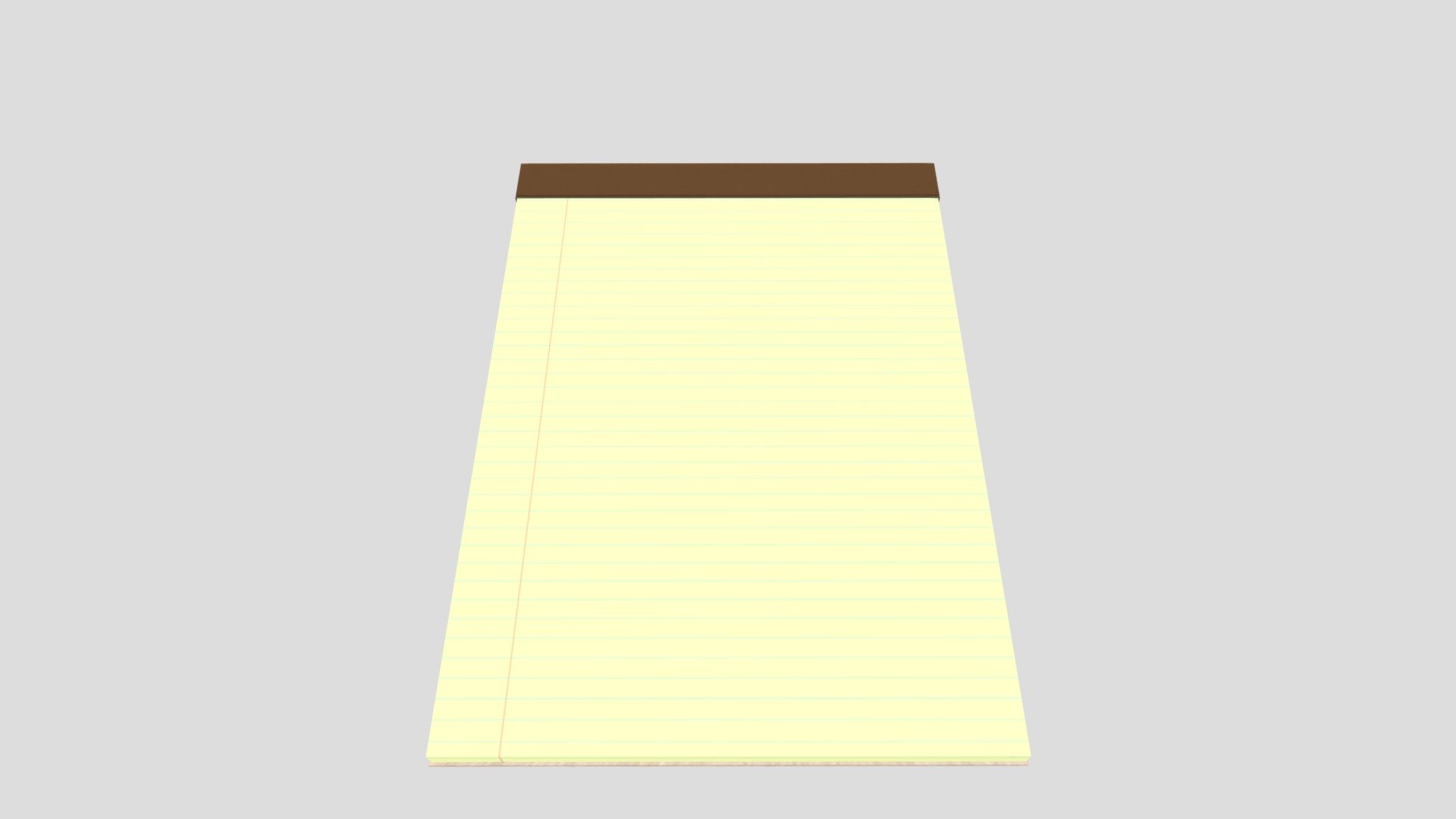 This is an asset from the Kitchen scene I created a while back. It’s a really simple legal pad that was just part of the miscellaneous items I had on the counter. I have used it a couple more times and like a lot of the basic household items it can just be handy sometimes to show a kind of clutter or lived in nature of some spaces. I will be adding more of the items from that project as it had quite a few great assets, and a few of them should already be up here. If you use this for your own clutter I’d love to see other renders with it 3d model