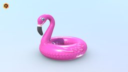 Inflatable Pink Flamingo Toy toy, lake, pink, pool, inflatable, flamingo, water, beach, floating, relax, swim, swimming, watercraft, vehicle, sea